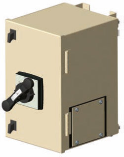 Plug-in Box with Rotary Operating Mechanism