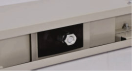 Joint block with maintenance free Nut