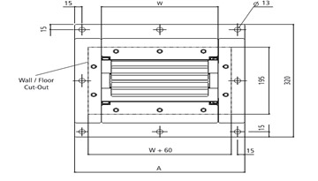 Wall Flange / Floor Flange